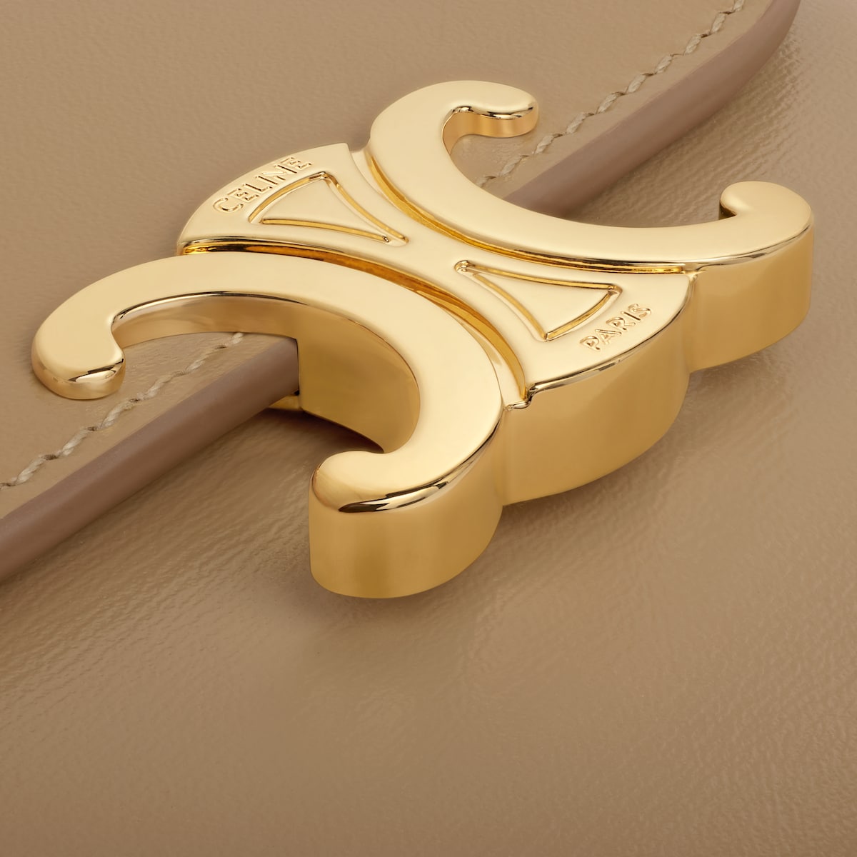 Small Flap Wallet TRIOMPHE IN Shiny calfskin - Image 3